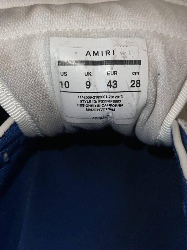 AMIRI Skel Low-Top (US 10) - Image 15