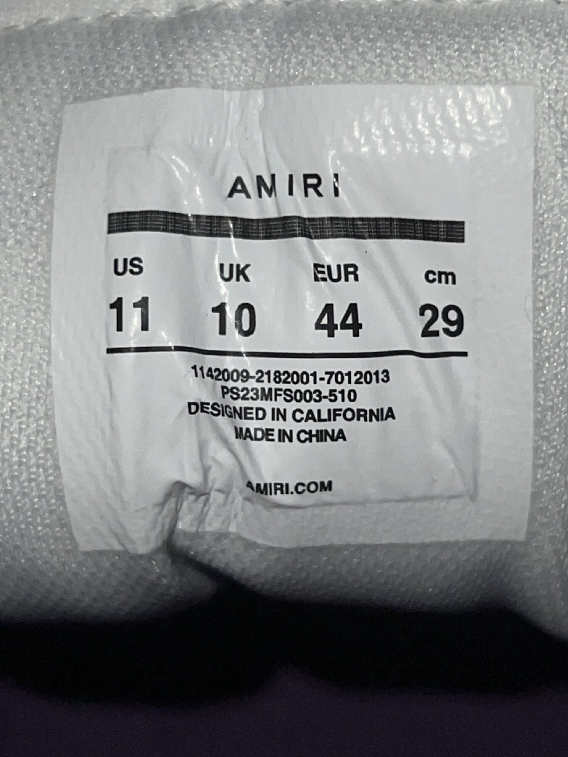 AMIRI Skel Low-Top (US 11) - Image 15