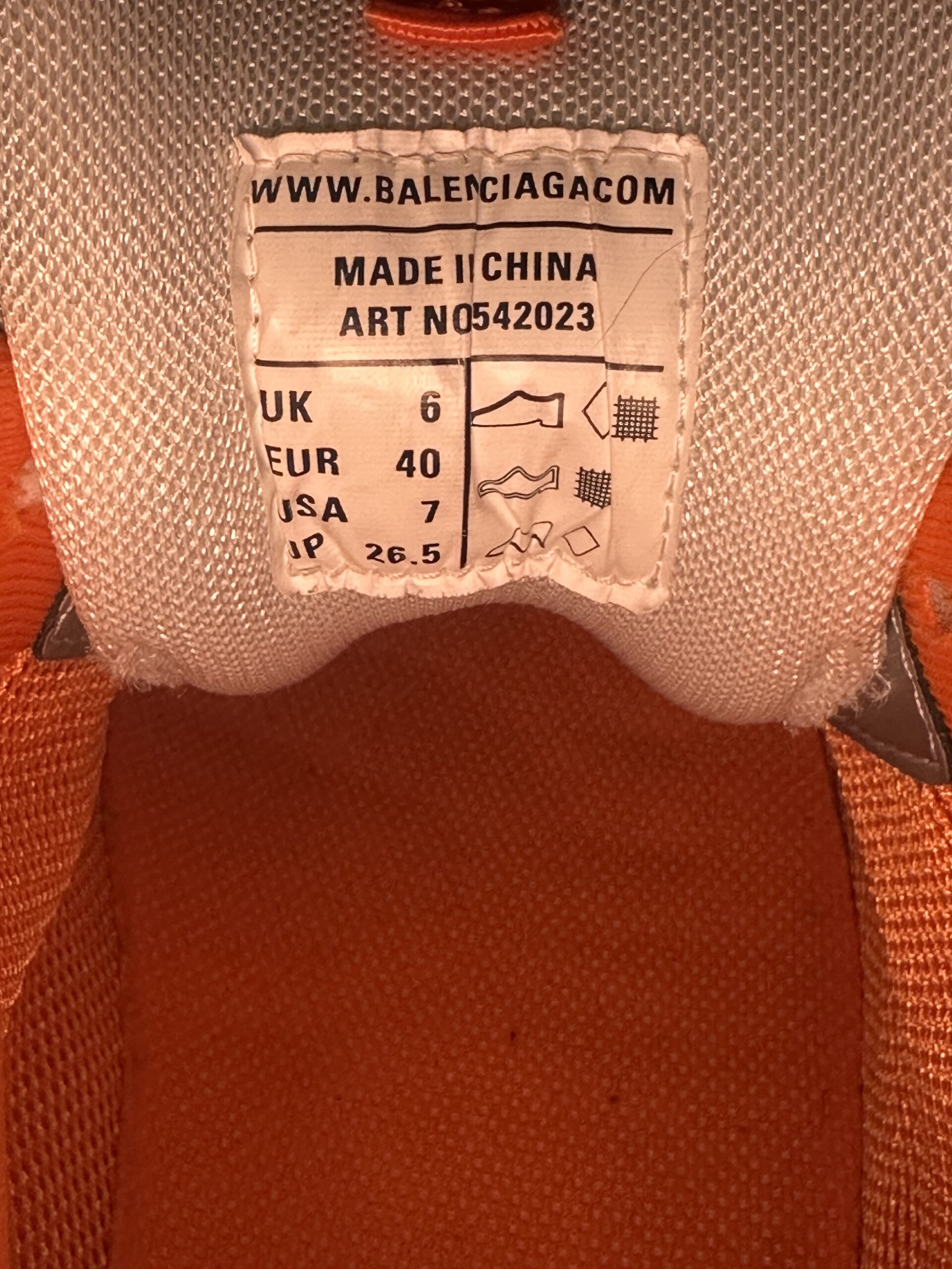 Balenciaga Track (US 7) - Image 17