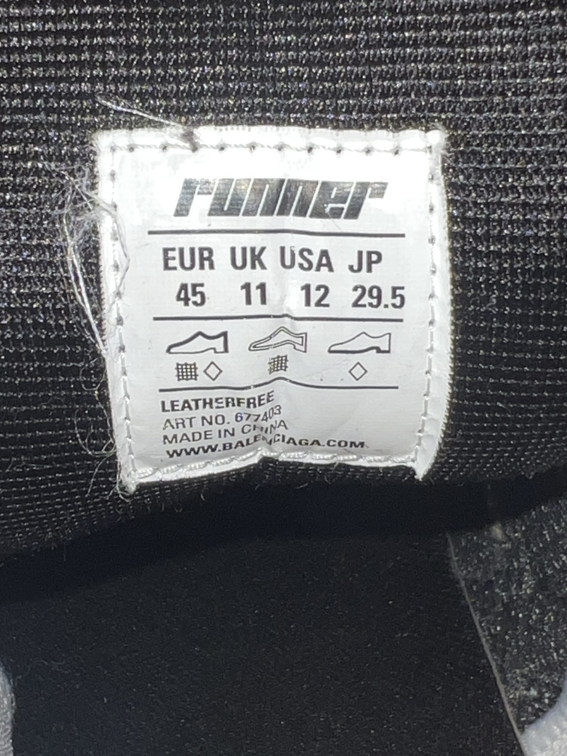 Balenciaga Runner (US 12) - Image 15