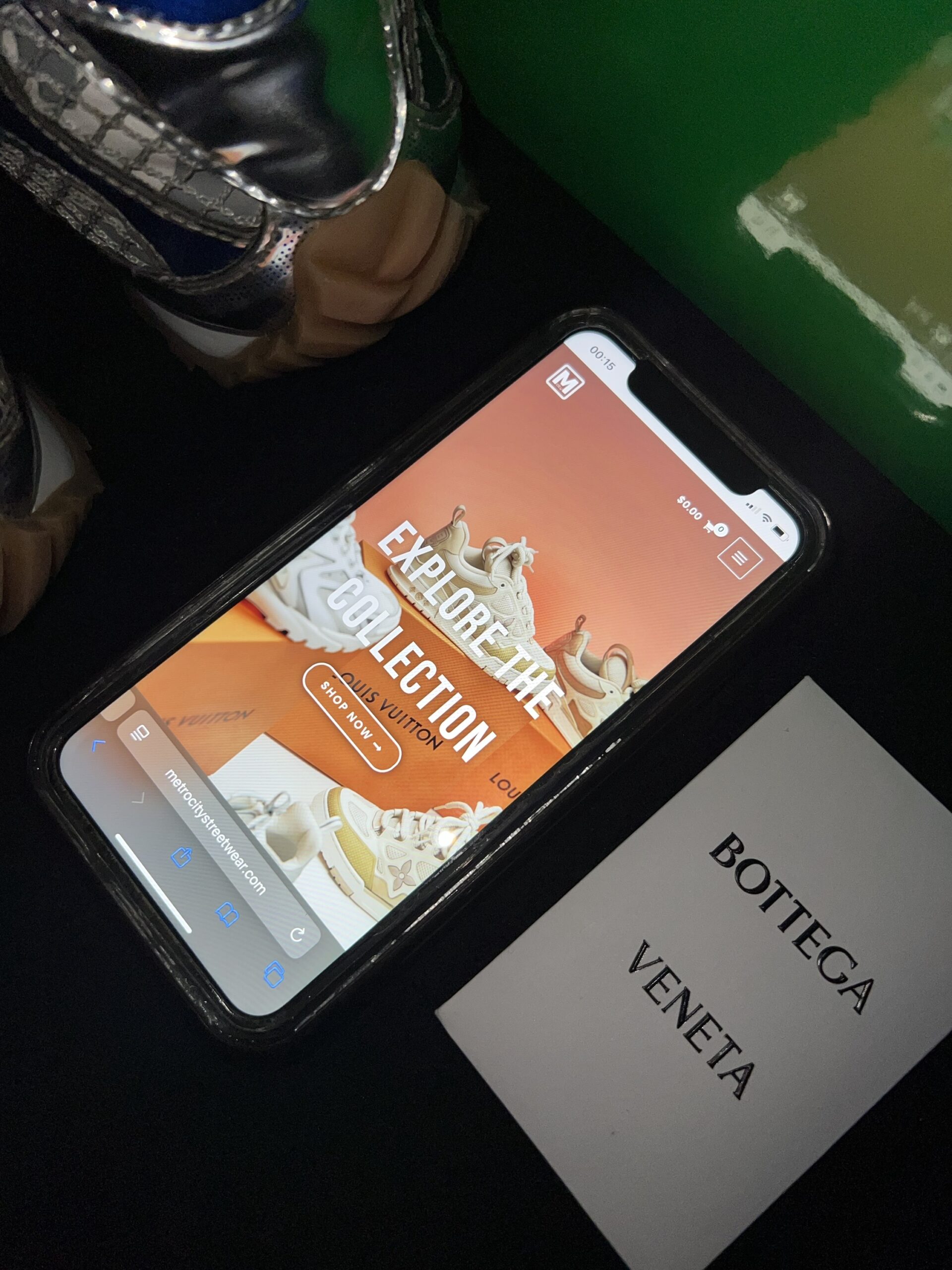 Bottega Veneta Orbit (US 10) - Image 21