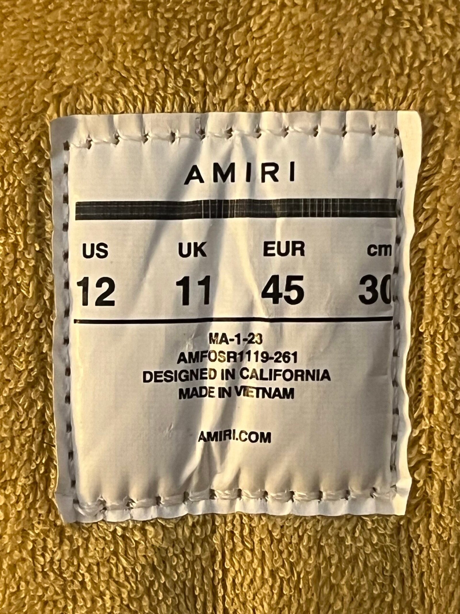 AMIRI MA-1 (US 12) - Image 17