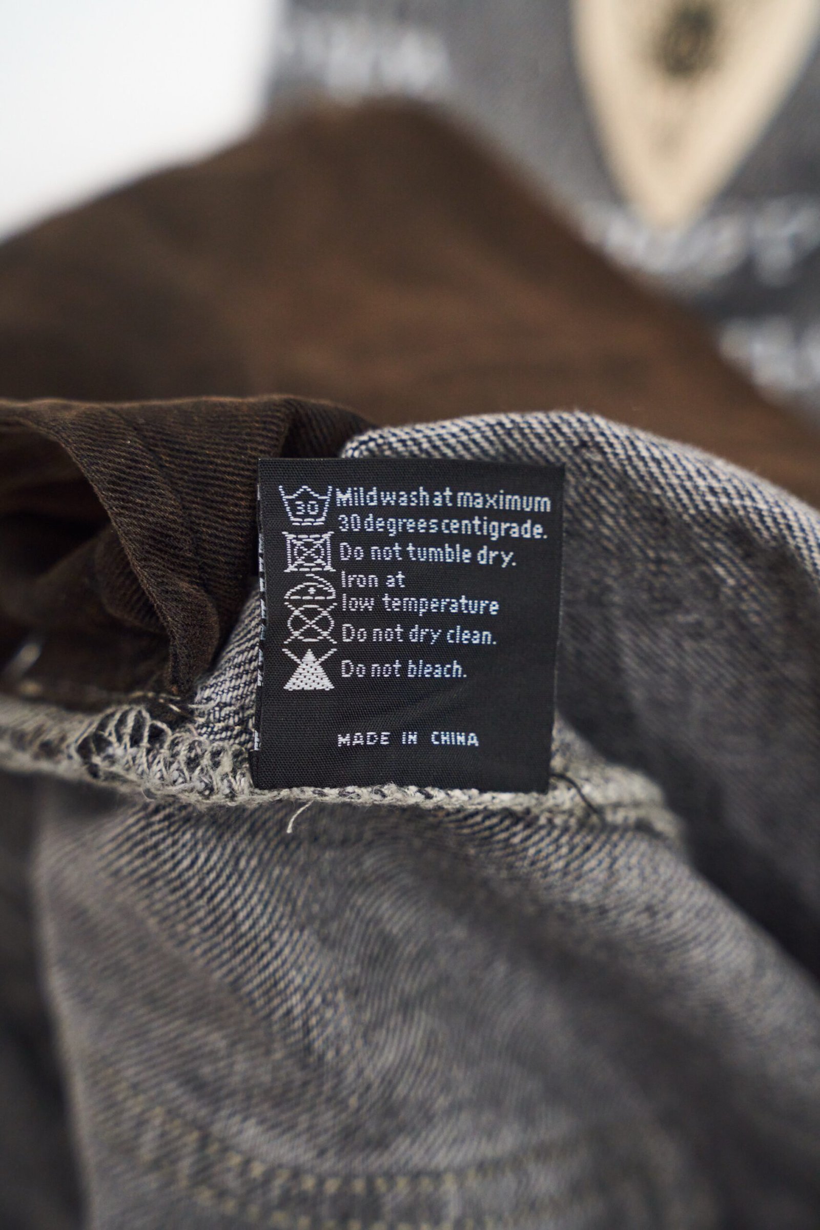 Who Decides War Scripture Denim (Size 34) - Image 8