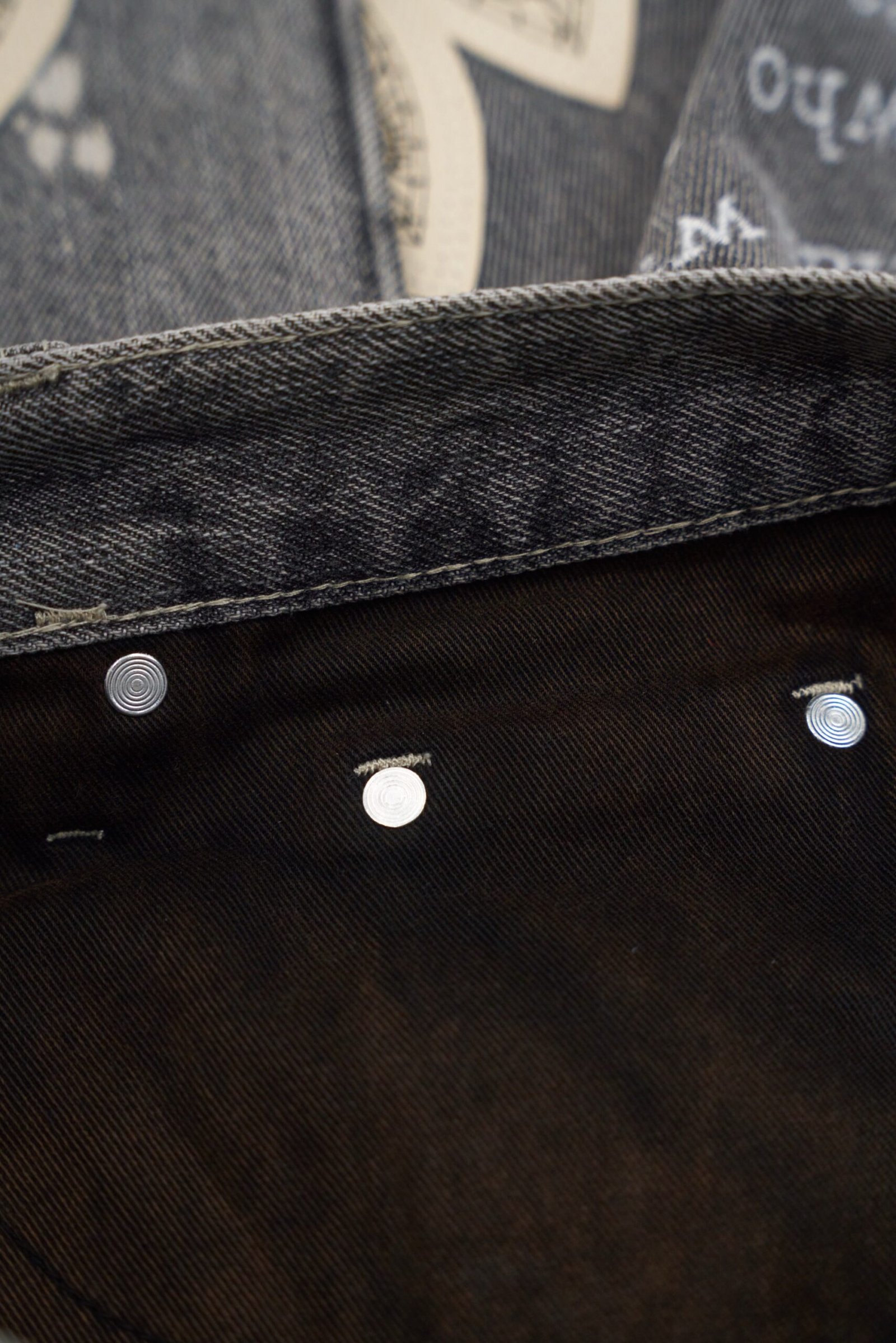 Who Decides War Scripture Denim (Size 34) - Image 9
