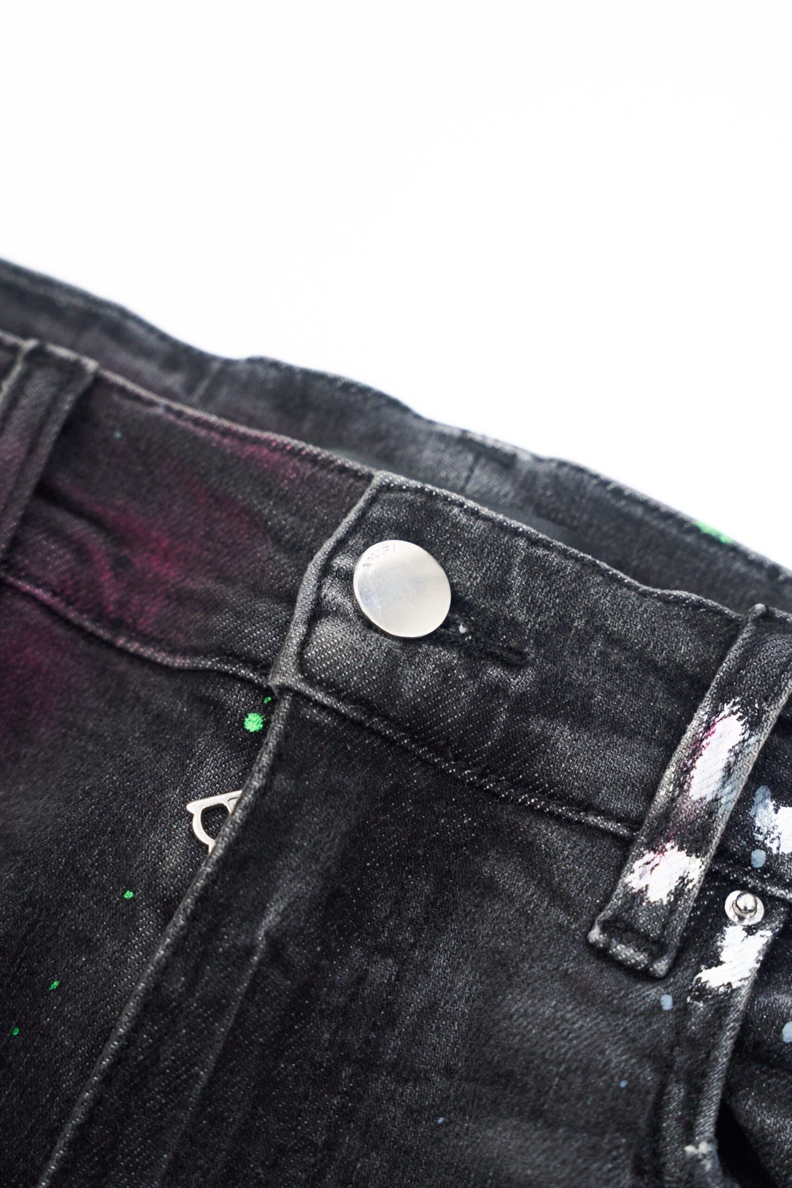 Amiri Paint Splatter Denim (Size 29) - Image 4