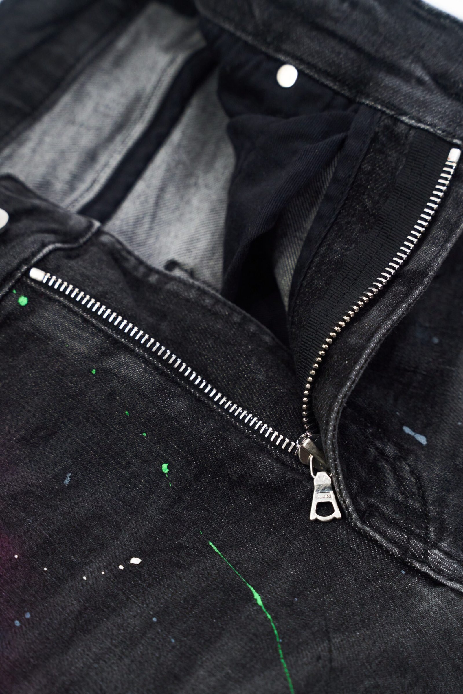 Amiri Paint Splatter Denim (Size 29) - Image 6
