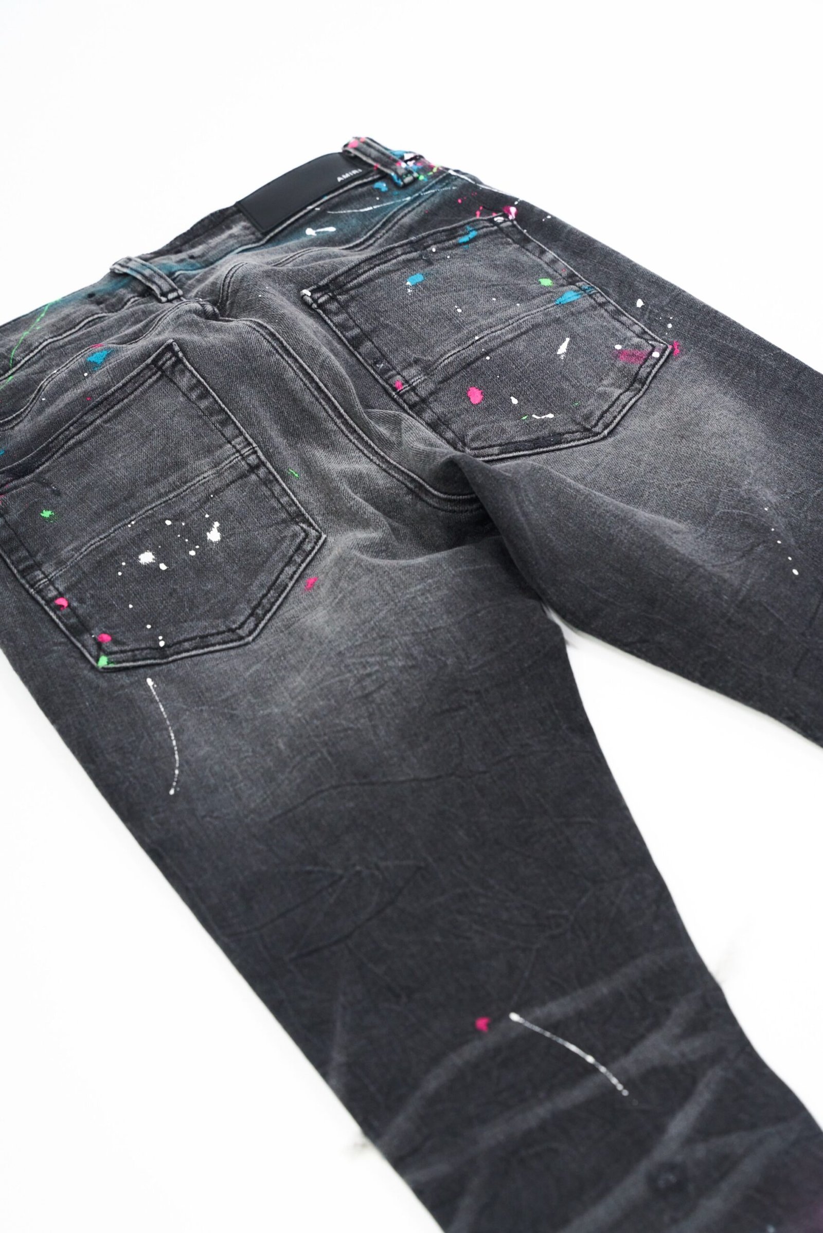 Amiri Paint Splatter Denim (Size 29) - Image 14
