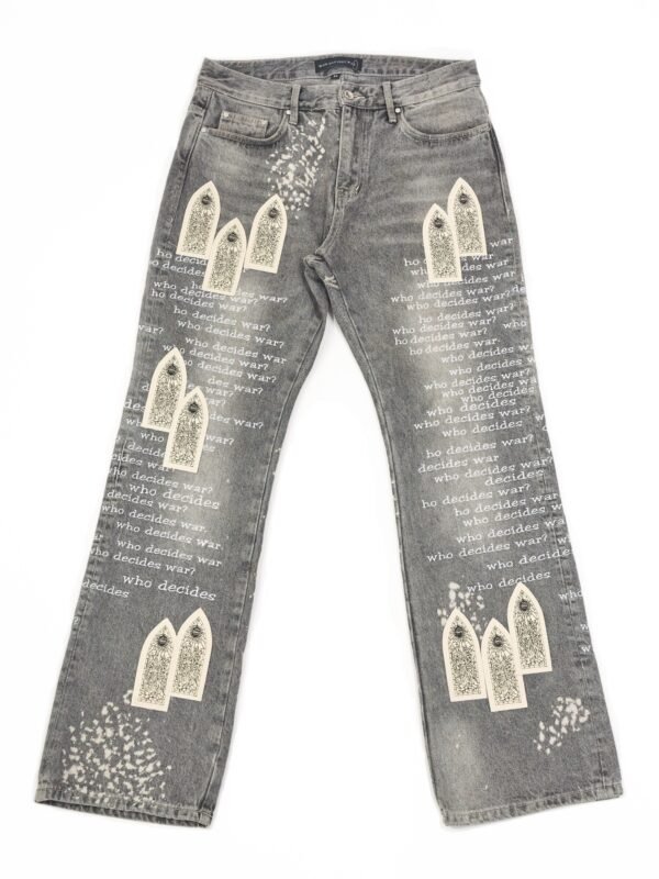 Who Decides War Scripture Denim (Size 34)