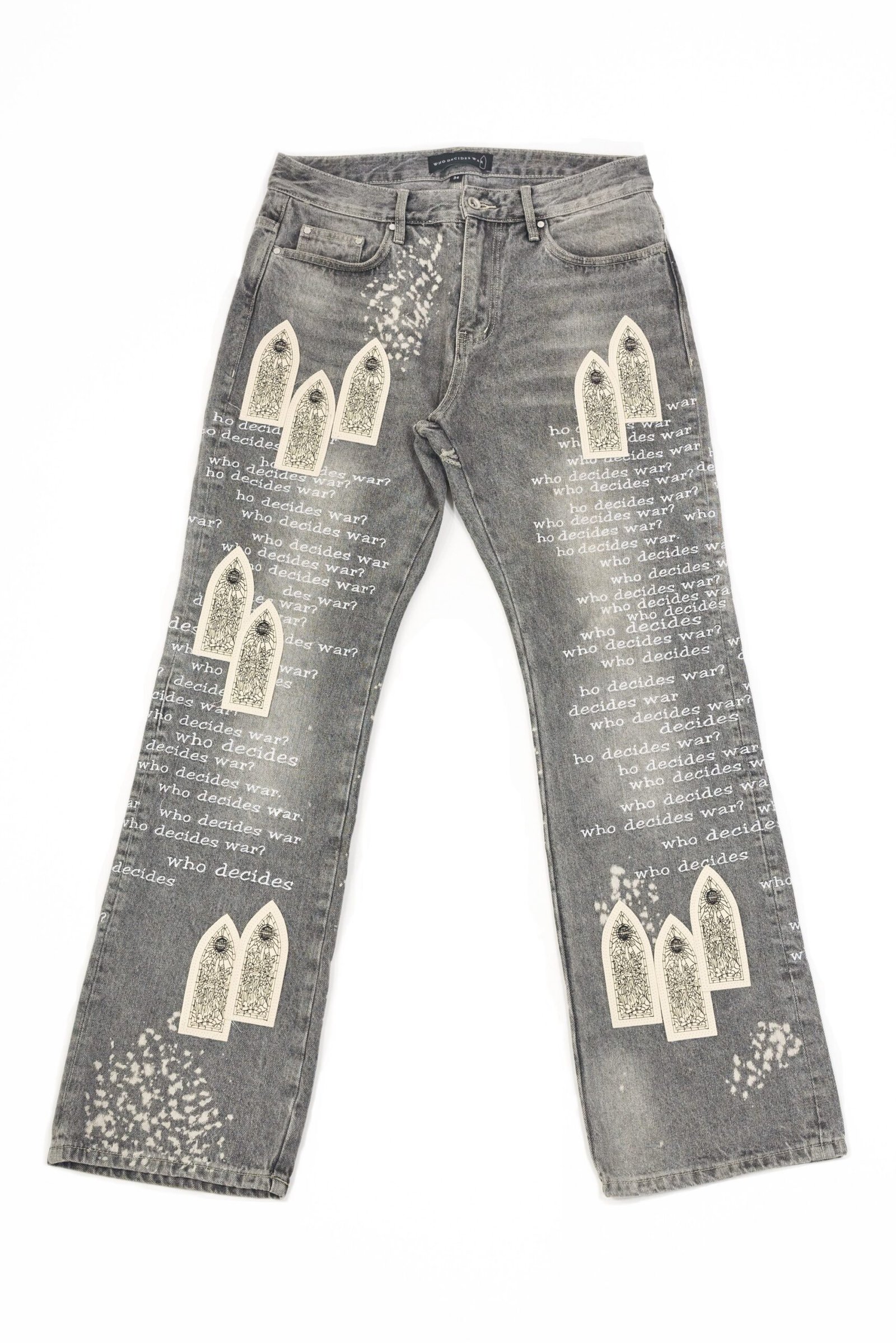 Who Decides War Scripture Denim (Size 34)