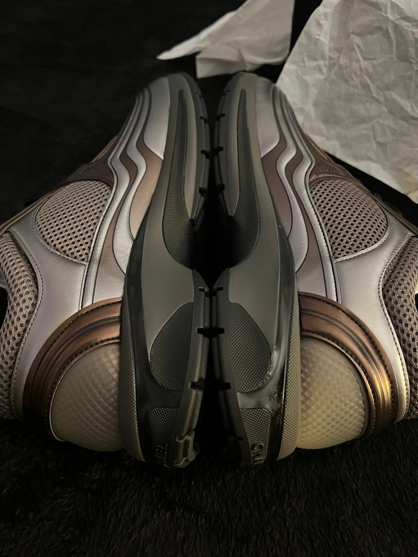 Chanel CC Laminated Trainer (US 7) - Image 13